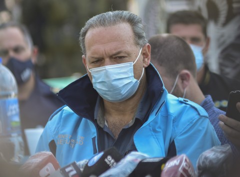 "No es una cuestión policial", aseguró Berni sobre el asesinato del kiosquero en Ramos Mejía