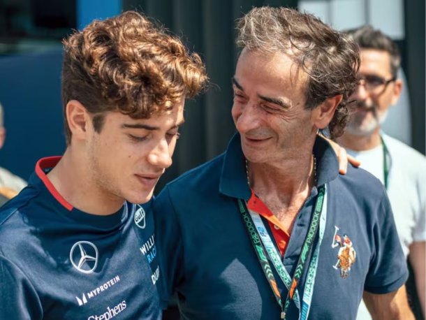 Aníbal Colapinto: "Saber que el argentino que está en la F1 es mi hijo me explota el pecho de orgullo"