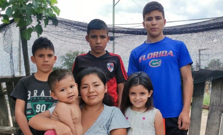 Raquel Elena Vargas, el puente entre la solidaridad y siete hermanos huérfanos