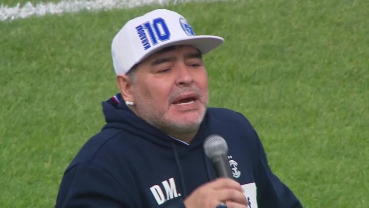 Joan Gaspart: &quot;Maradona, era, es y será un mito en el mundo entero&quot;