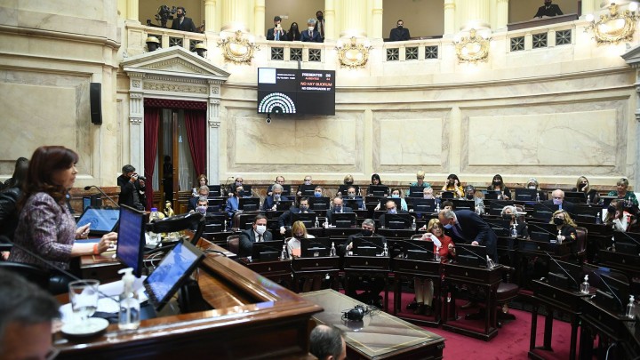 “Parecen gallinas”, el comentario de Cristina Fernández para referirse a los senadores de la oposición