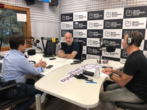 Horacio Rodríguez Larreta: "Tenemos la oportunidad de que Cristina Kirchner no tenga más el control absoluto del Senado"