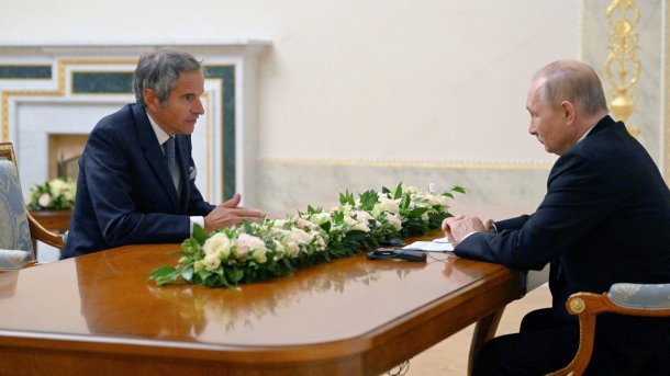 Un diplomático argentino trabaja para evitar que se bombardee la central nuclear de Zaporiyia