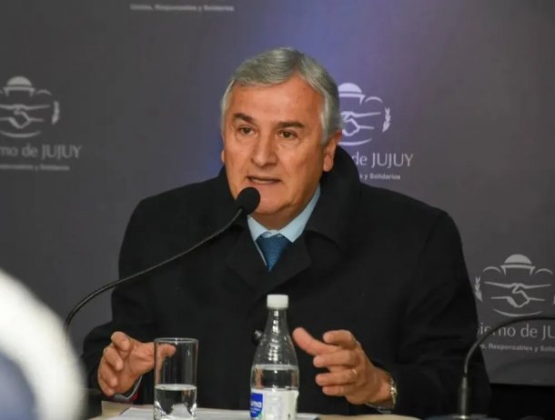 Gerardo Morales: "No estoy de acuerdo con el feriado nacional, he dispuesto en Jujuy que haya actividad normal"