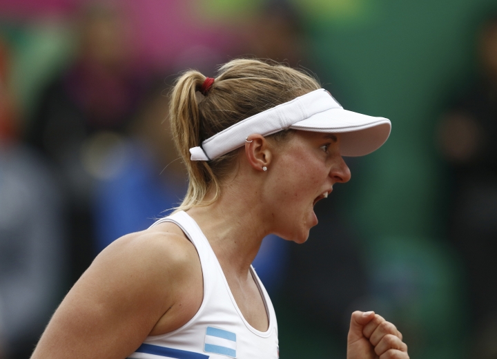 Histórico triunfo de Nadia Podoroska en Roland Garros