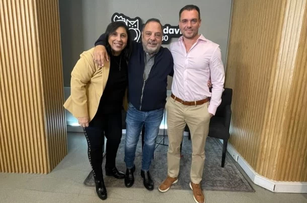 Paula Oliveto y Fernando Sánchez en Basta Baby