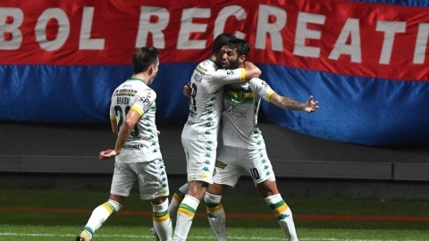 Aldosivi venció de manera agónica a San Lorenzo
