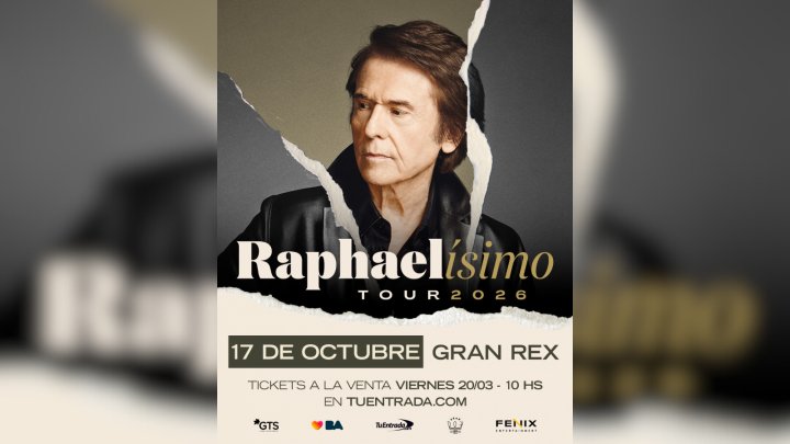 Raphael vuelve a Buenos Aires con &ldquo;Raphael&iacute;simo&rdquo;: fecha, entradas y todos los detalles