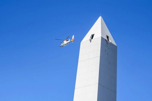 Piloto de un helicóptero que evacuó a la Selección: "Un poco en broma, me dijeron que tenía que ´rescatar´ a los jugadores"