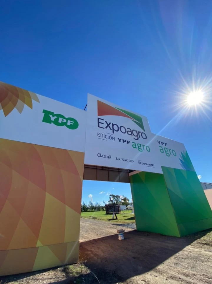 Jorgelina Traut en Expoagro: "Esta fiesta del agro pone un paño frío a la sequía extrema que vive en sector"