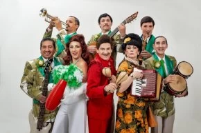 Los Amados vinieron a tocar en vivo a Desde El Alma