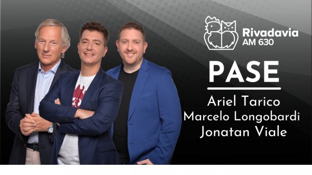 El humor de Tarico en el pase entre Marcelo Longobardi y Lucas Morando