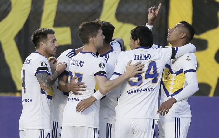 Boca debutó en la Copa Libertadores con triunfo ante The Strongest