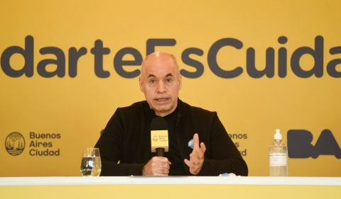 Larreta: "No sabemos si ya pasó la curva de contagios"