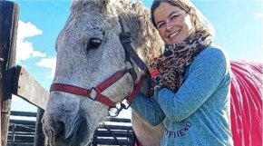 Virginia Ríos: "Tener un accidente con un caballo, fue una señal para hacer equinoterapia"