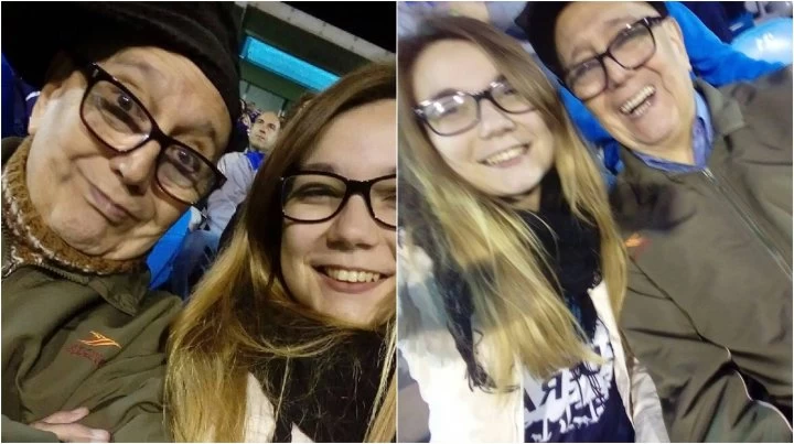 Su abuelo sufre de alzheimer, pero se acuerda cuando juega Huracán