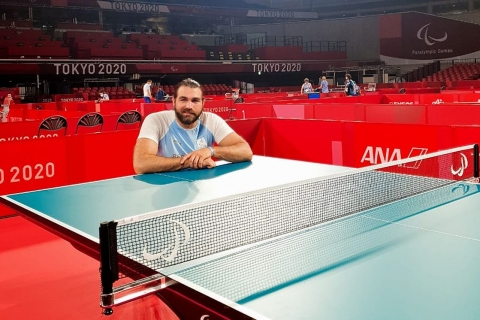 Gabriel Copola: "Acá venimos a rompernos el alma como cualquiera de los deportistas"
