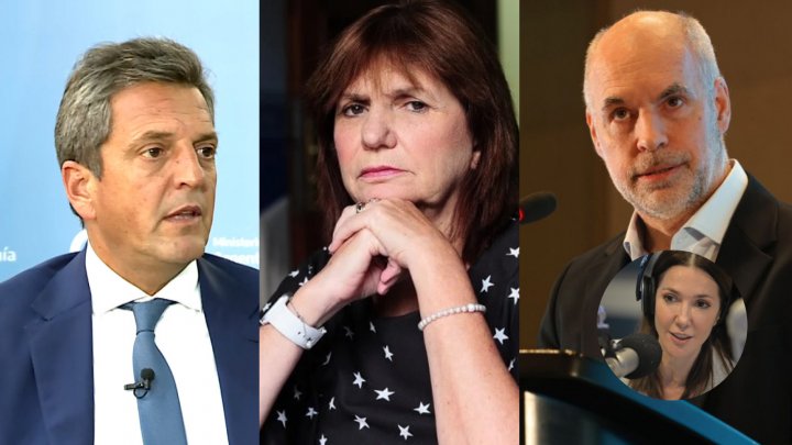La sábana corta de Massa, la ambigüedad de Larreta, y el exceso de Bullrich
