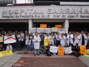 Pedro Núñez sobre el paro en el Hospital Garrahan: "Para nosotros es tremendo pero no encontramos salida"