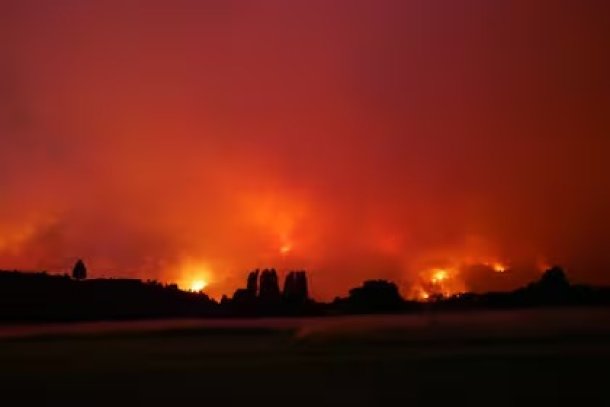 Ariana Alarcón, vecina de Cholila: "El fuego no tiene control, se quemaron un montón de campos y la gente vive de eso"