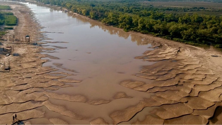Río Paraná: Una sequía que preocupa  