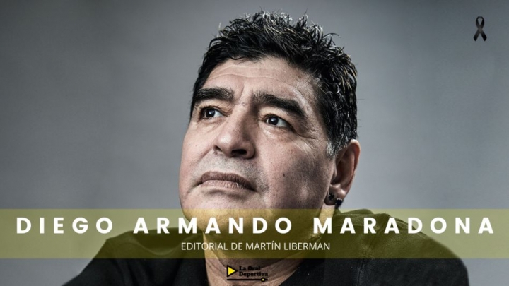 La emotiva despedida de Martín Liberman a Maradona: &quot;Hoy la pelota se manchó&quot;