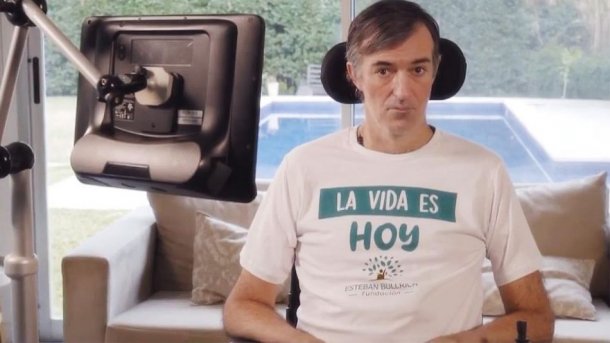 Se conocieron hace más de 10 años con Esteban Bullrich y ahora ambos luchan contra la ELA