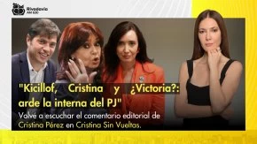 "Kicillof, Cristina y ¿Victoria?: arde la interna del PJ"