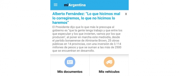 #Reverso | Publicidad electoral por la app Mi Argentina: por qué está mal que el Estado envíe discursos de Alberto Fernández
