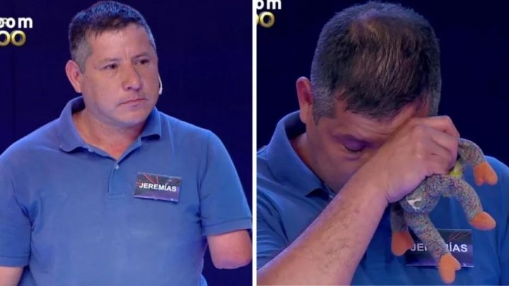 Un participante de &quot;Los 8 escalones&quot; conmovió a todos con su historia