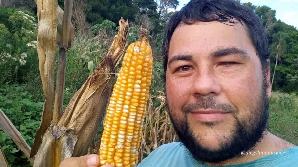 Diego Lima: "Empecé subiendo videos para mostrarle a la gente lo que se hace en la chacra"