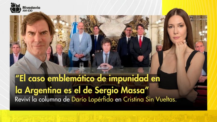 &ldquo;El caso emblem&aacute;tico de impunidad en la Argentina es el de Sergio Massa&rdquo;