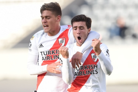 River goleó a Aldosivi y avanzó en la Copa de la Liga