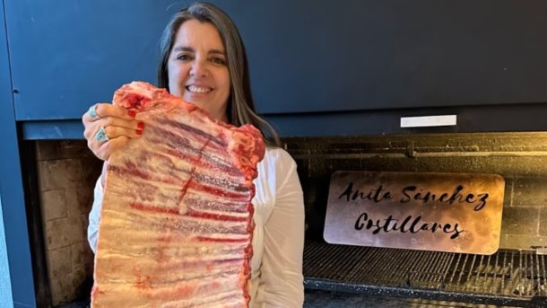 Anita Sánchez: "Prender el fuego y la parrilla es un don que me dejó mi mamá"