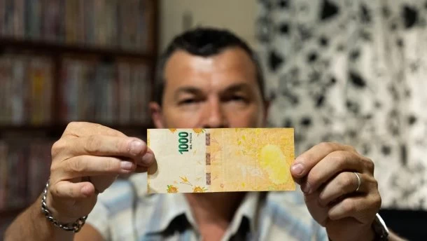 Martín Abbruzzese: "En este momento el billete que más errores tiene es el de 1000 pesos"