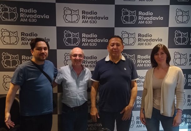Polémica entre Luis D'Elía y Ramiro Marra en los estudios de Radio Rivadavia por los piquetes y los planes sociales
