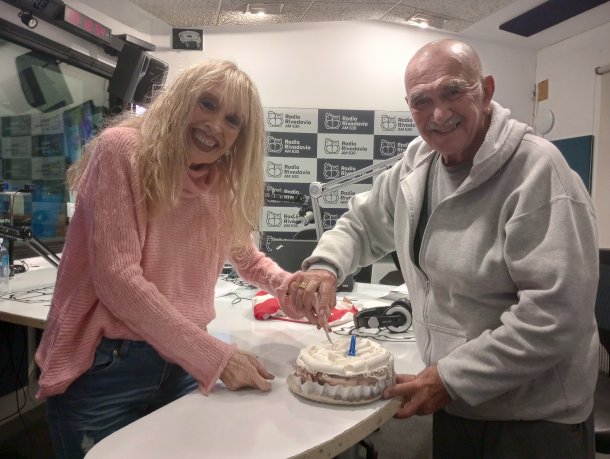 Luisa y Rolando comenzaron los festejos por el cumpleaños de Radio Rivadavia