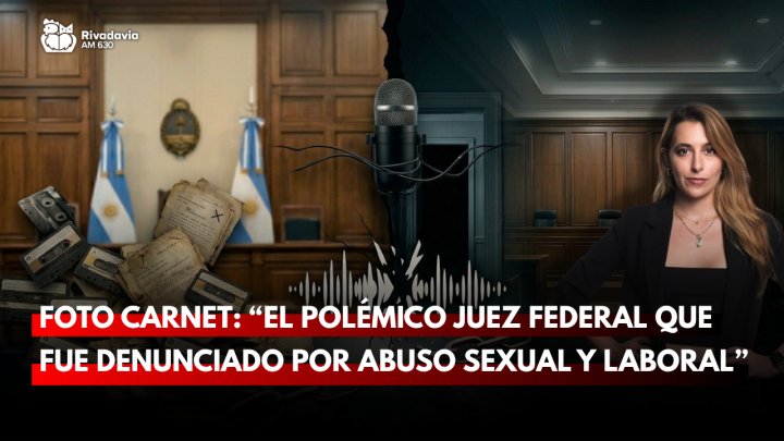 Foto carnet: "El polémico juez federal que fue denunciado por abuso sexual y laboral"