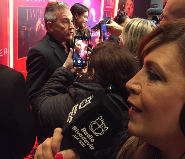 Radio Rivadavia en el lanzamiento de "Tango", el nuevo disco de Ricardo Montaner