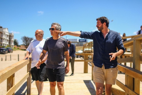 Martín Yeza: "En Pinamar estamos con casi 40% más de gente que el año pasado"