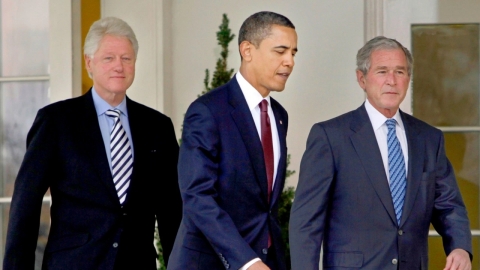 Tras la asunción de Biden: el mensaje de unidad de Clinton, Bush y Obama