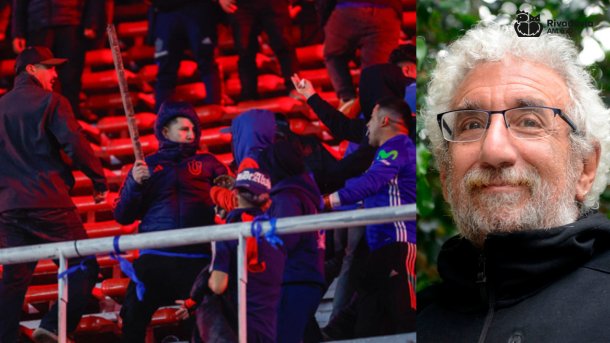 Pablo Alabarces sobre los incidentes entre Independiente y U. de Chile: 