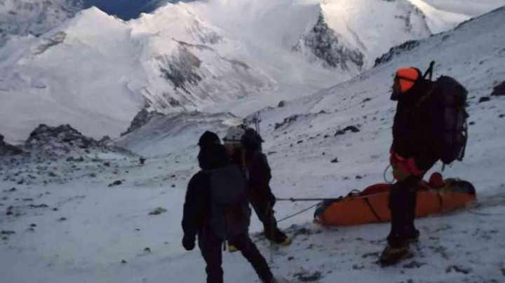 Un hombre de Singapur debió ser rescatado en el Aconcagua