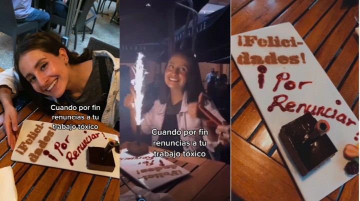 Una joven mexicana renunció a su trabajo tóxico y el festejo se hizo viral