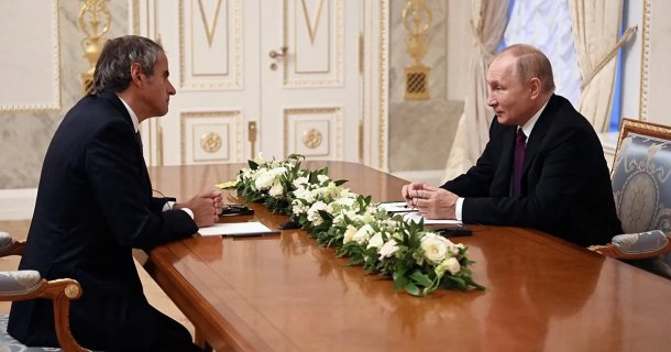 El embajador Rafael Grossi habló con Nelson Castro tras reunirse con Putin en Rusia