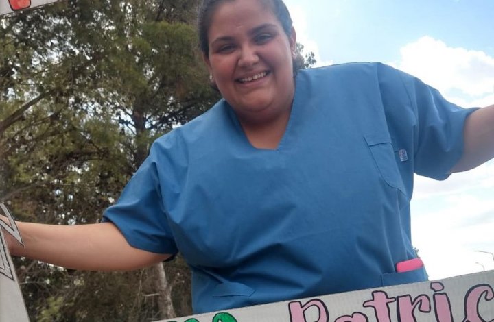 Patricia Martín viajaba a dedo a estudiar y se recibió de médica: &quot;Iba siempre con ganas a cursar&quot;