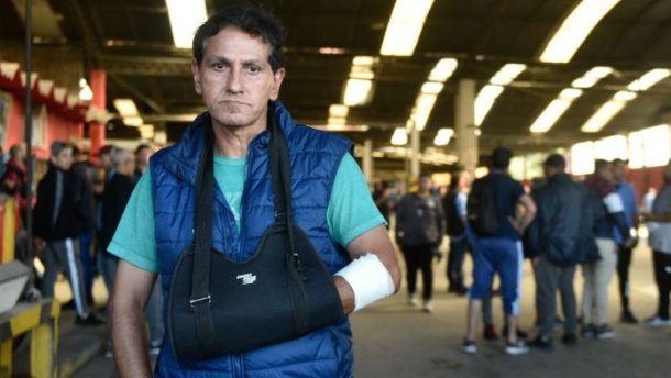 Néstor Figueroa: "Es una vergüenza lo que hicieron en la detención de los colectiveros"