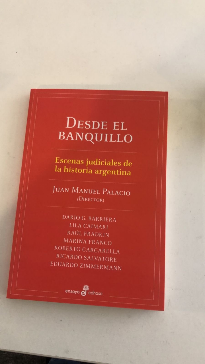 Juan Manuel Palacio: “Se me ocurrió hacer una historia argentina contada a través de juicios de distintas épocas&quot;