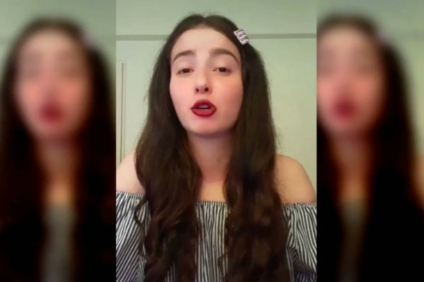 Luciana Ofman, la tiktoker que es furor por sus críticas al Gobierno