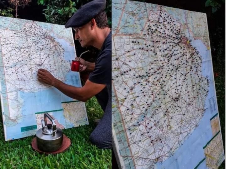 A los 44 años ya recorrió más de un millón de kilómetros